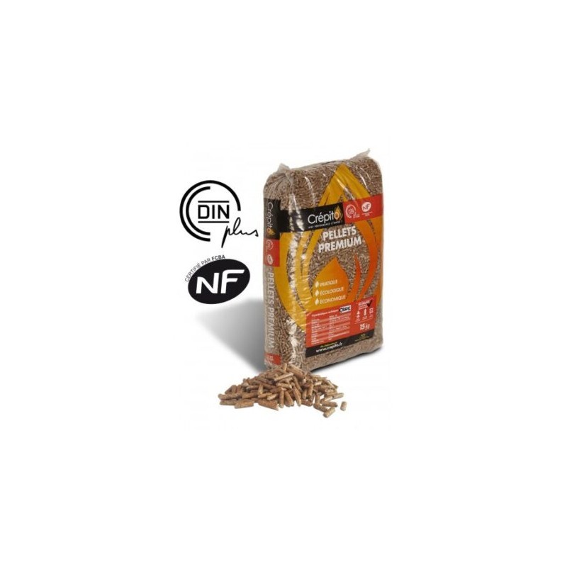 Crépito® Premium Pellets – Pallet van 72 zakken x 15 kg (1080 kg) - Afbeelding 4